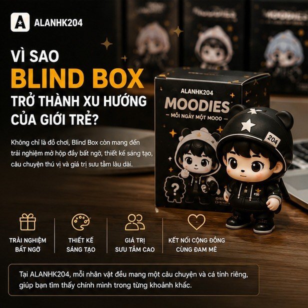 Blind Box – Xu Hướng Sưu Tầm Được Giới Trẻ Yêu Thích